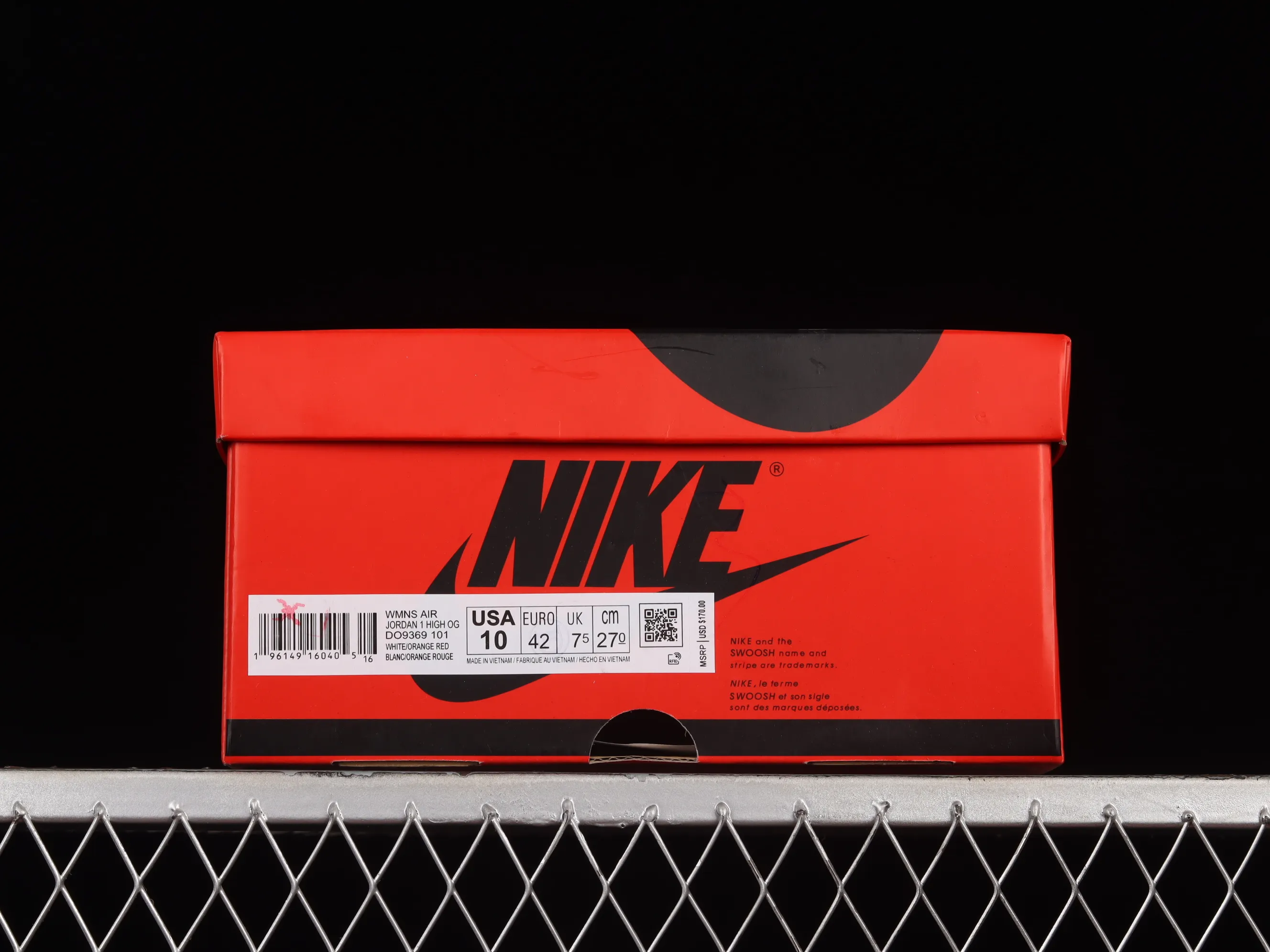 All categories Air Jordan Jordan series basketball shoes Air Jordan 1 High X version Air Jordan 1 High OG "Starfish" AJ1 Joe 1 Hermes Orange high-top basketball shoes DO9369-101